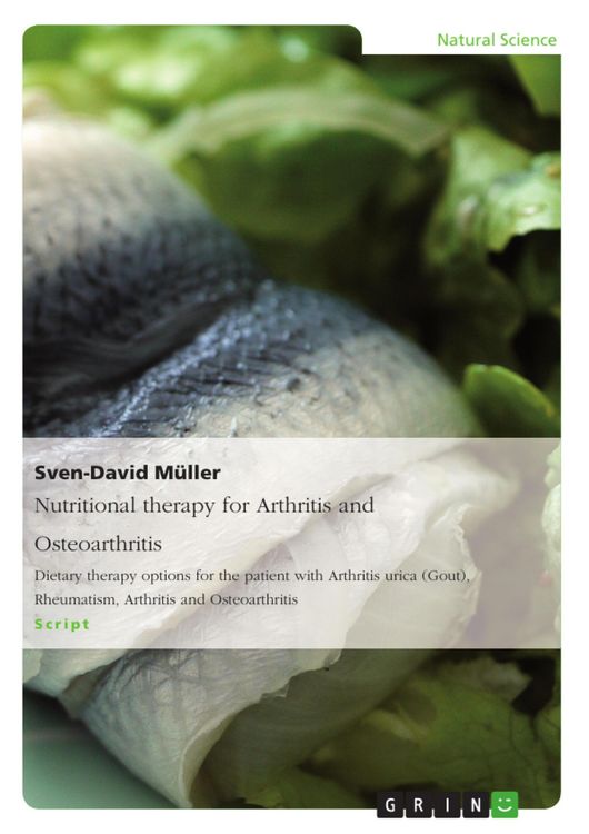 Produktbild: Nutritional therapy for Arthritis and Osteoarthritis