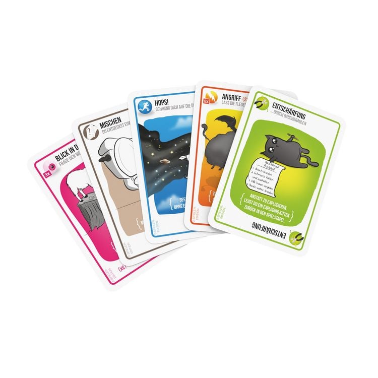Produktbild: Exploding Kittens 2-Spieler-Edition (Einzelartikel) DE