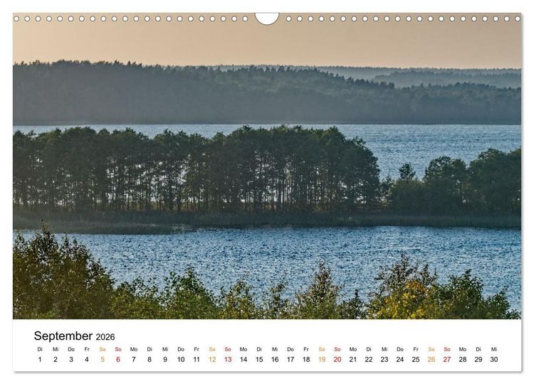 Produktbild: Naturparadies Polen (Wandkalender 2026 DIN A3 quer), CALVENDO Monatskalender