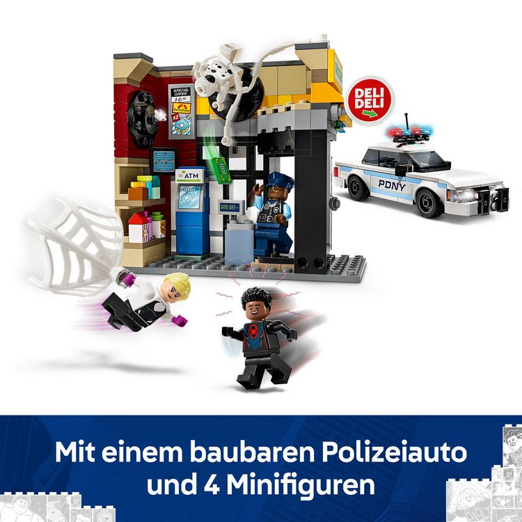 Produktbild: LEGO Marvel Spider-Verse: Miles Morales vs. Spot - Superhelden Set 76311