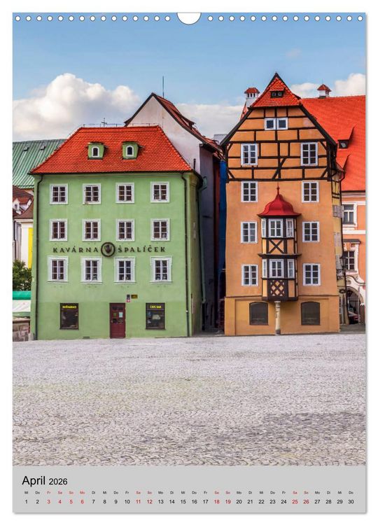 Produktbild: LOKET UND EGER Zwei idyllische Orte in Westb&ouml;hmen (Wandkalender 2026 DIN A3 hoch), CALVENDO Monatskalender