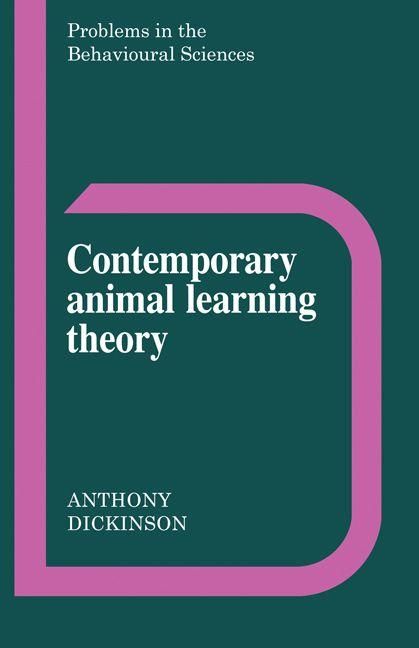 Produktbild: Contemporary Animal Learning Theory