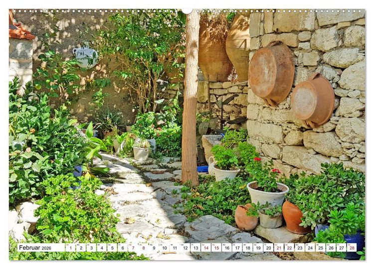 Produktbild: Idylle auf Kreta (Wandkalender 2026 DIN A2 quer), CALVENDO Monatskalender