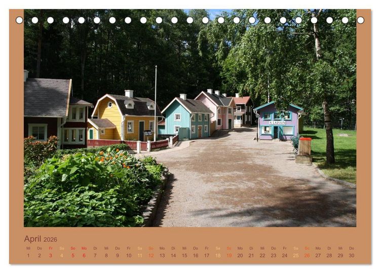 Produktbild: S&uuml;dschweden (Tischkalender 2026 DIN A5 quer), CALVENDO Monatskalender