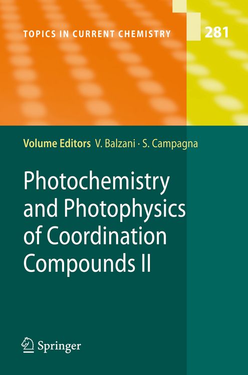 Produktbild: Photochemistry and Photophysics of Coordination Compounds II