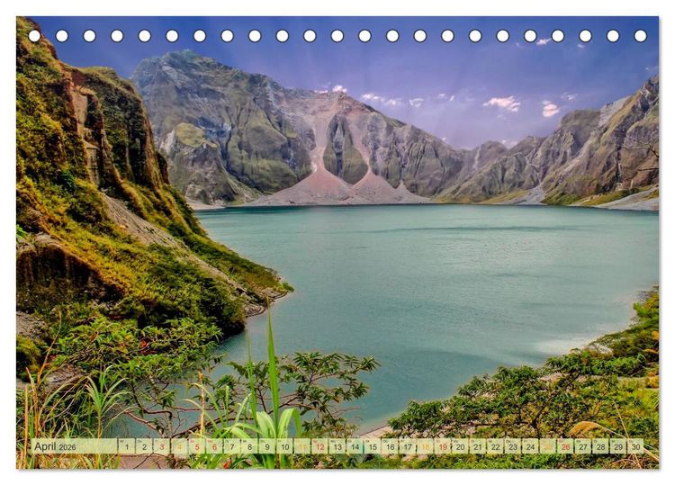 Produktbild: Reise durch Asien - Philippinen (Tischkalender 2026 DIN A5 quer), CALVENDO Monatskalender
