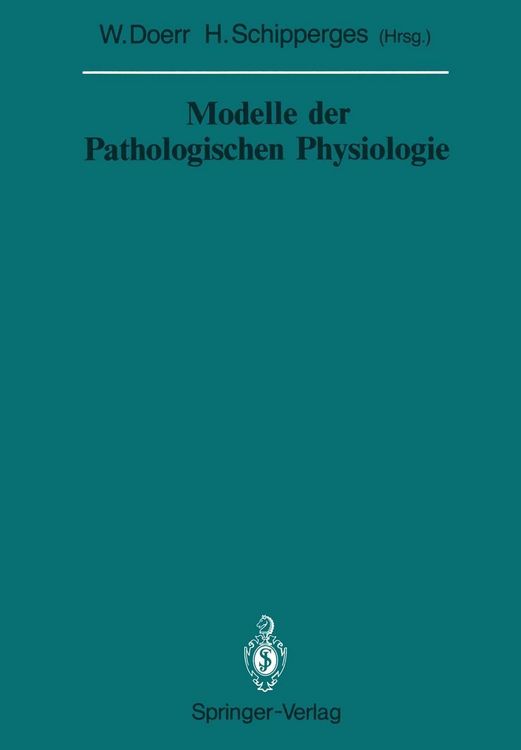 Produktbild: Modelle der Pathologischen Physiologie