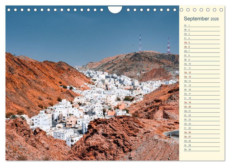 Produktbild: Oman - Unvergessliche Momente (Wandkalender 2026 DIN A4 quer), CALVENDO Monatskalender