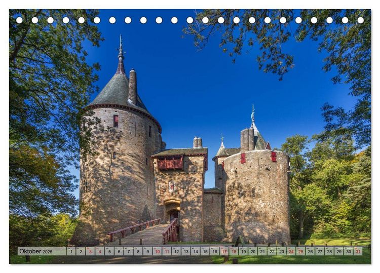 Produktbild: Wales Impressionen (Tischkalender 2026 DIN A5 quer), CALVENDO Monatskalender