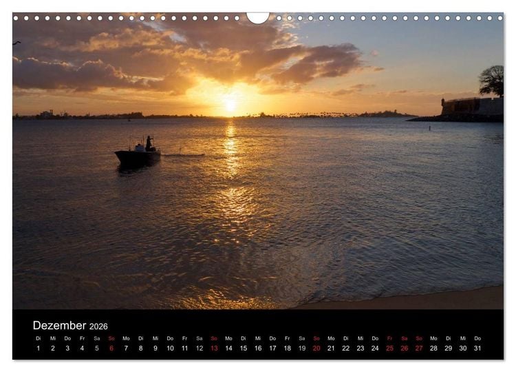Produktbild: Trauminsel Puerto Rico (Wandkalender 2026 DIN A3 quer), CALVENDO Monatskalender