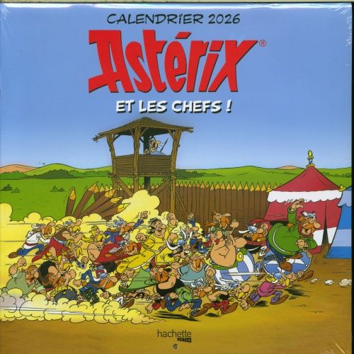 Produktbild: Ast&eacute;rix et les chefs ! : calendrier 2026