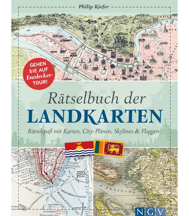 Produktbild: R&auml;tselbuch der Landkarten