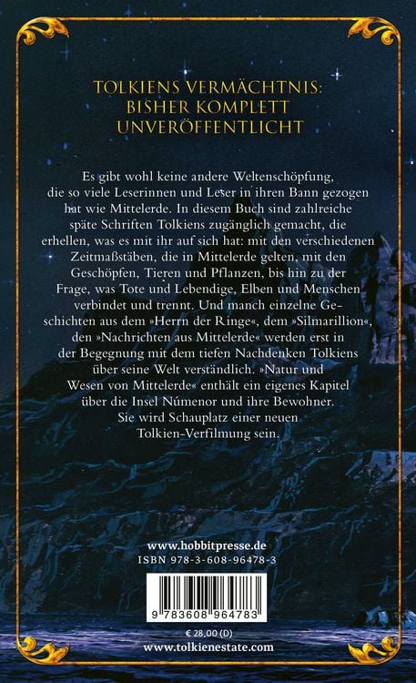 Produktbild: Natur und Wesen von Mittelerde