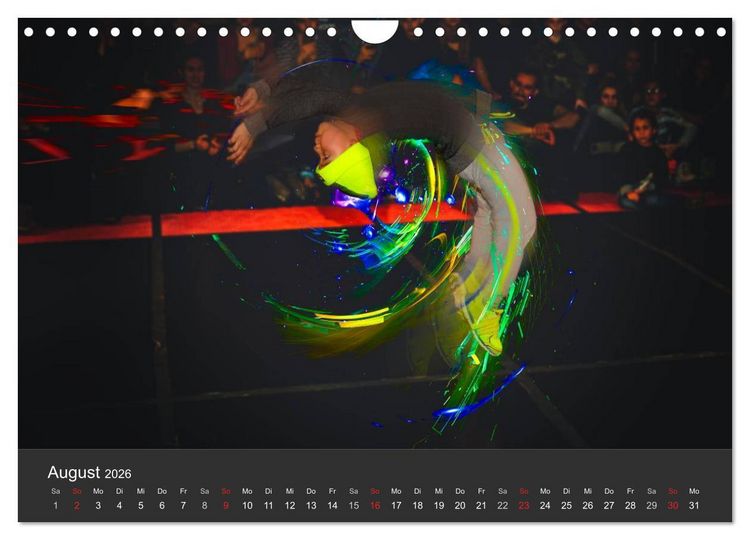 Produktbild: Break Dance B-boys & B-girls (Wandkalender 2026 DIN A4 quer), CALVENDO Monatskalender