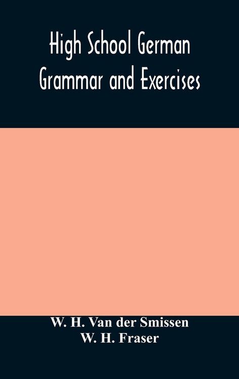 Produktbild: High School German Grammar And Exercises
