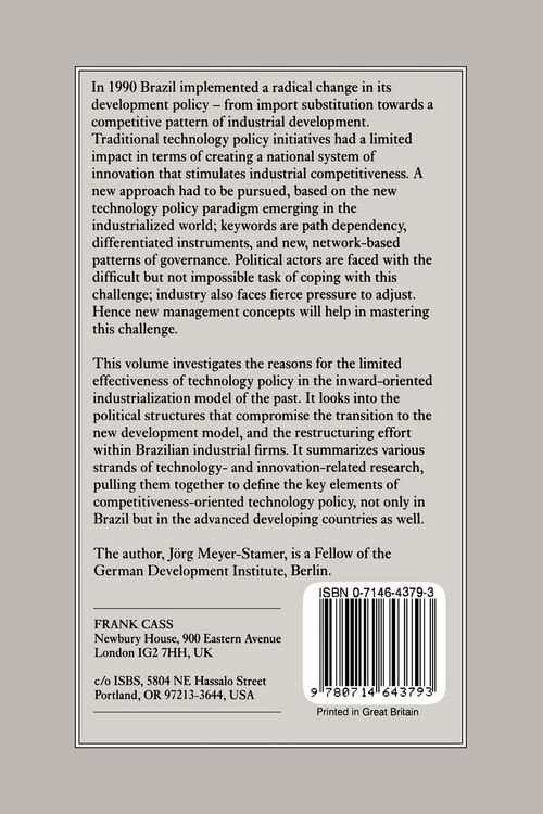 Produktbild: Technology, Competitiveness and Radical Policy Change