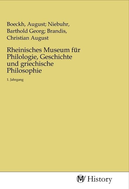 Produktbild: Rheinisches Museum f&uuml;r Philologie, Geschichte und griechische Philosophie
