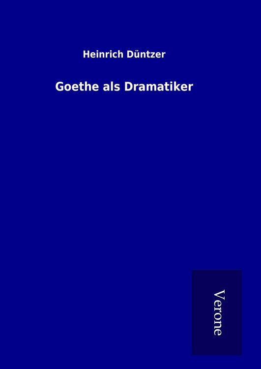 Produktbild: Goethe als Dramatiker