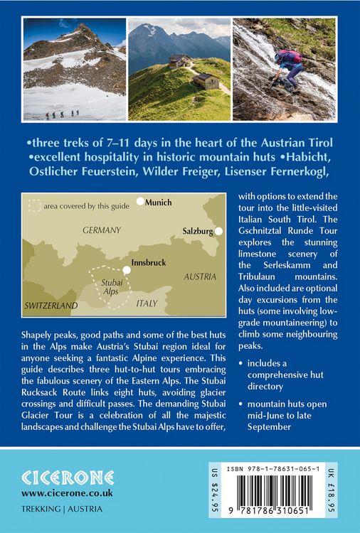 Produktbild: Trekking in the Stubai Alps