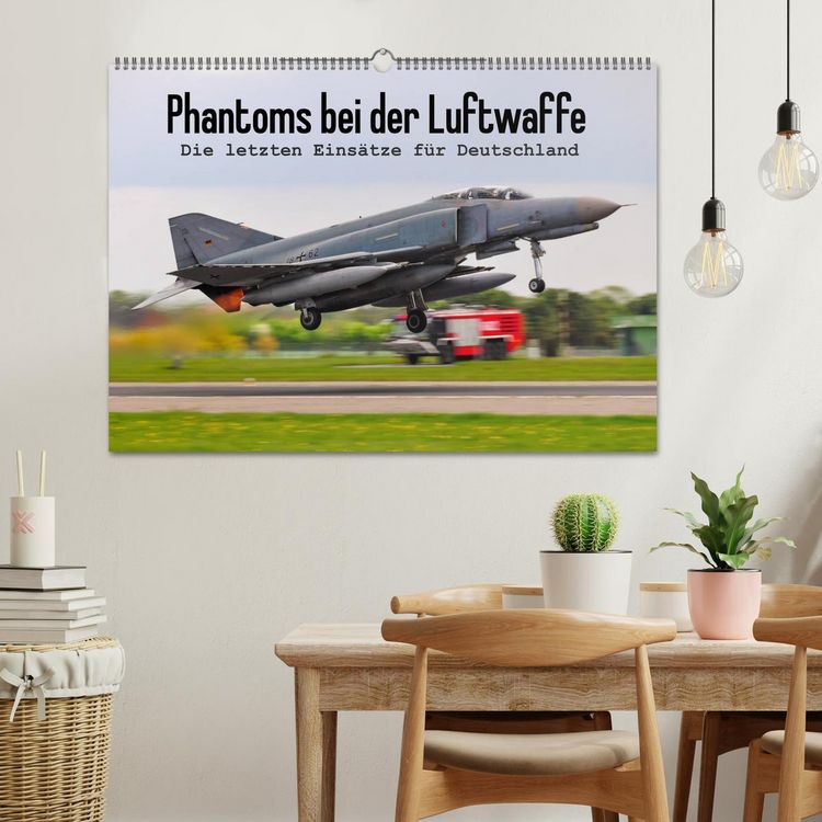 Produktbild: Phantoms bei der Luftwaffe (Wandkalender 2026 DIN A2 quer), CALVENDO Monatskalender