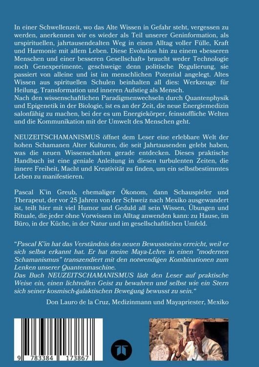 Produktbild: NEUZEITSCHAMANISMUS (Arbeitsbuch mit 77 &Uuml;bungen und Ritualen, 4 Einweihungszeremonien und unz&auml;hligen Maya-Yoga-Techniken; 6 Gratis-Videos mit QR-Code inbegriffen + 25 Videos separat erh&auml;ltlich)