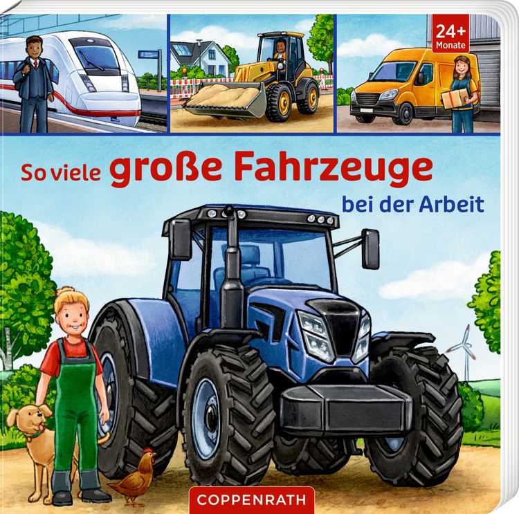 Produktbild: So viele gro&szlig;e Fahrzeuge bei der Arbeit