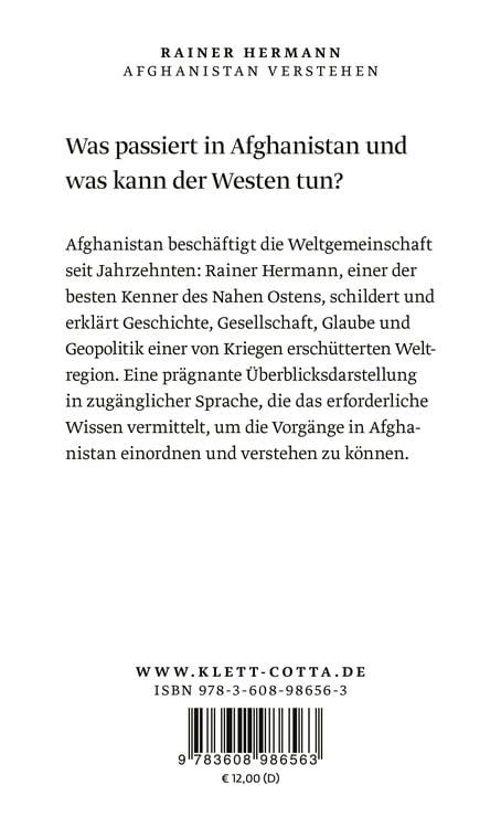 Produktbild: Afghanistan verstehen