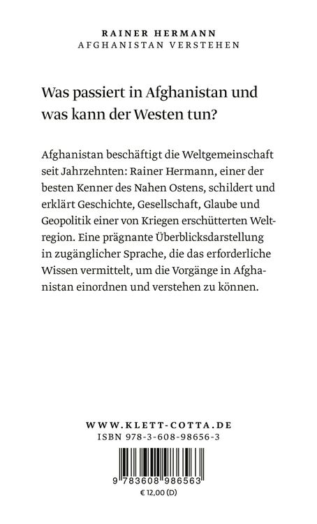 Produktbild: Afghanistan verstehen