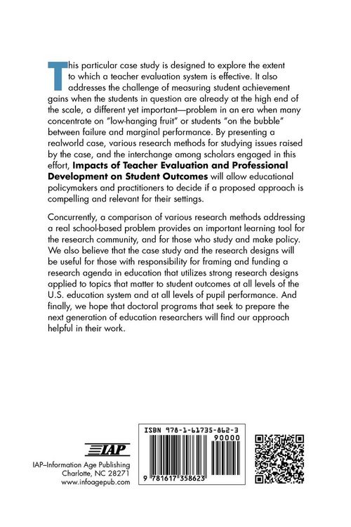 Produktbild: Impacts of Teacher Evaluation and Professional Development on Student Outcomes