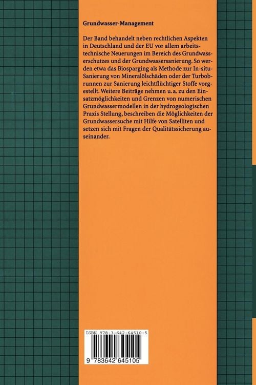 Produktbild: Grundwasser-Management