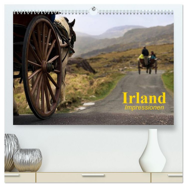 Produktbild: Irland &bull; Impressionen (hochwertiger Premium Wandkalender 2026 DIN A2 quer), Kunstdruck in Hochglanz