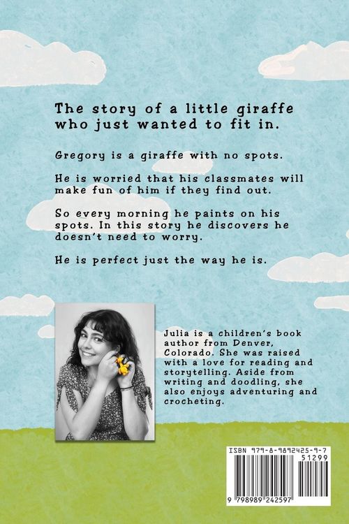Produktbild: Gregory The Giraffe Who Painted On His Spots