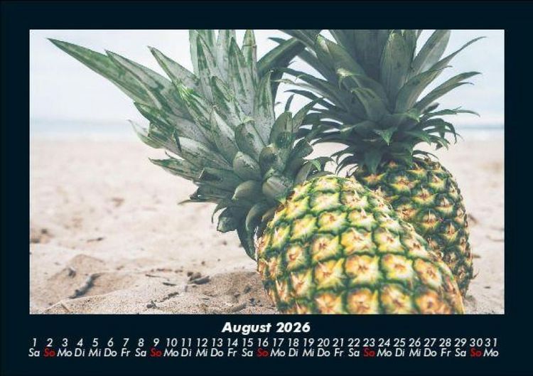 Produktbild: Obstkalender 2026 Fotokalender DIN A5