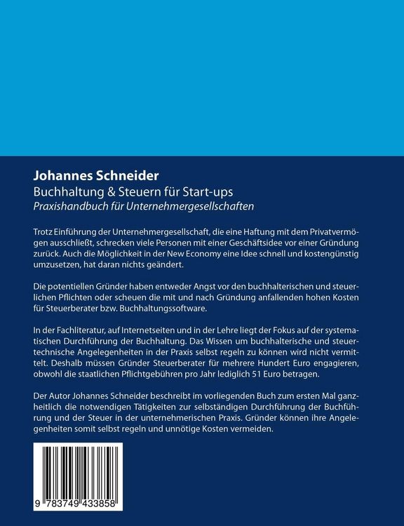Produktbild: Buchhaltung & Steuern f&uuml;r Start-ups