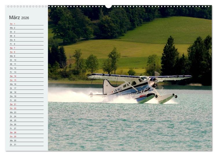 Produktbild: Faszination Wasserflugzeuge (hochwertiger Premium Wandkalender 2026 DIN A2 quer), Kunstdruck in Hochglanz