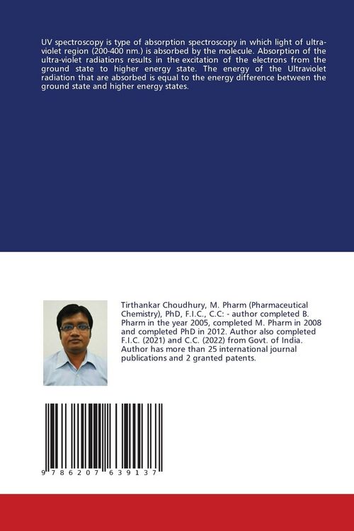 Produktbild: Analysis of Anastrozole by estimation by UV-Visible Spectrophotometer
