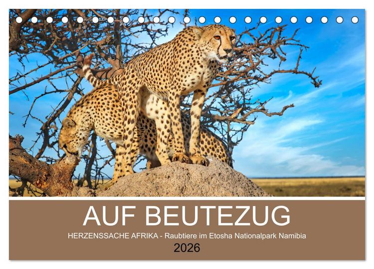 Produktbild: AUF BEUTEZUG (Tischkalender 2026 DIN A5 quer), CALVENDO Monatskalender