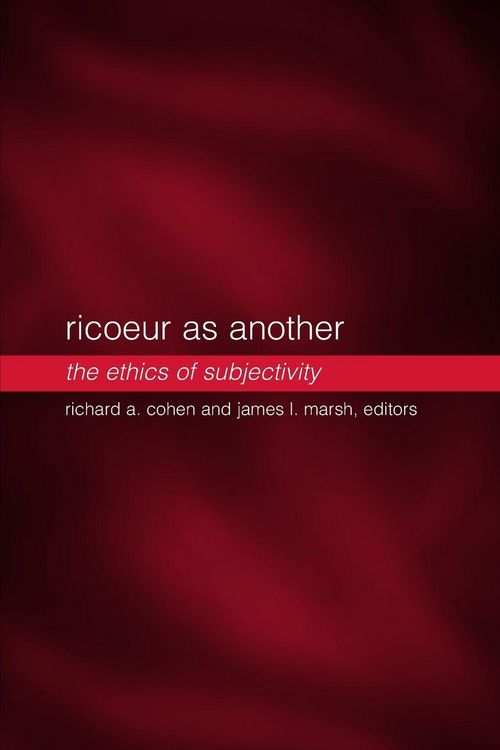 Produktbild: Ricoeur as Another