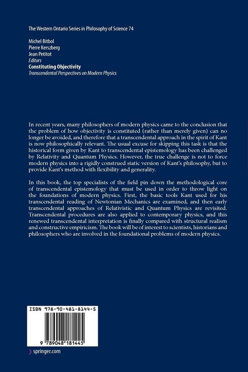 Produktbild: Constituting Objectivity