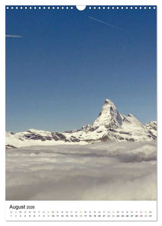 Produktbild: Horu Matterhorn im Hochformat (Wandkalender 2026 DIN A3 hoch), CALVENDO Monatskalender