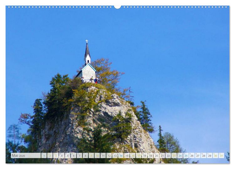 Produktbild: Wundersch&ouml;nes Oberbayern (Wandkalender 2026 DIN A2 quer), CALVENDO Monatskalender