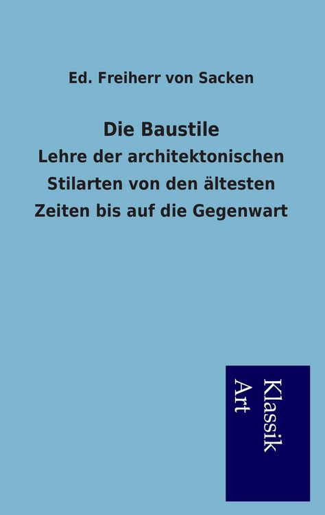 Produktbild: Die Baustile