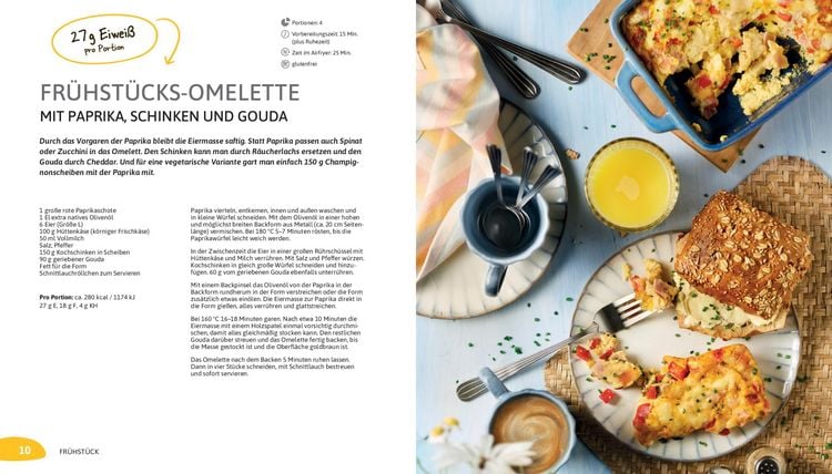 Produktbild: High Protein Airfryer-Kochbuch