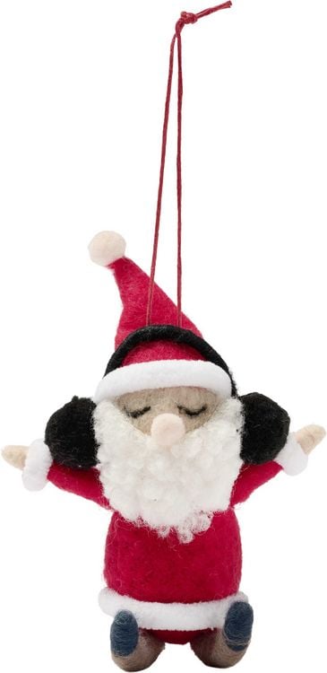 Produktbild: Weihnachtswunderland, Dekofigur &raquo;Rock &rsquo;n&rsquo; Roll Santa&laquo;
