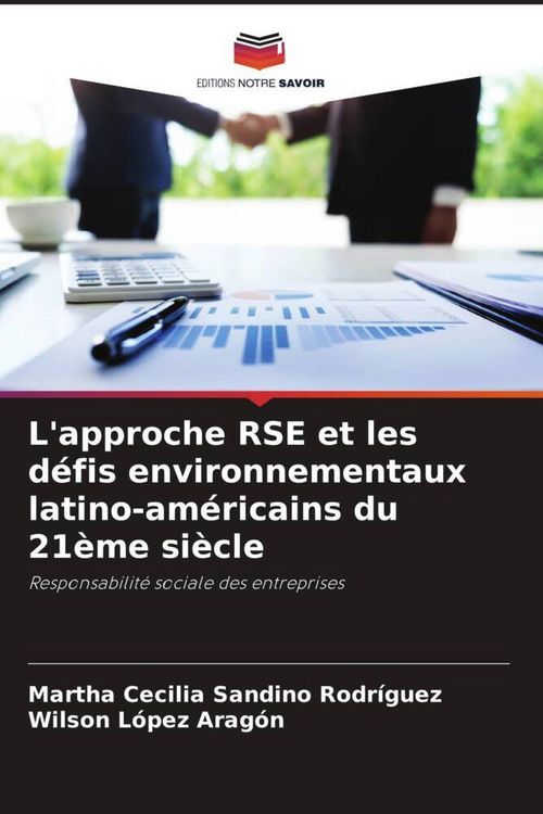 Produktbild: L'approche RSE et les d&eacute;fis environnementaux latino-am&eacute;ricains du 21&egrave;me si&egrave;cle