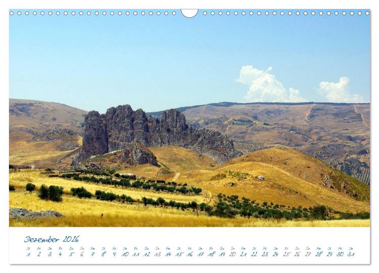 Produktbild: Sizilien (Wandkalender 2026 DIN A3 quer), CALVENDO Monatskalender
