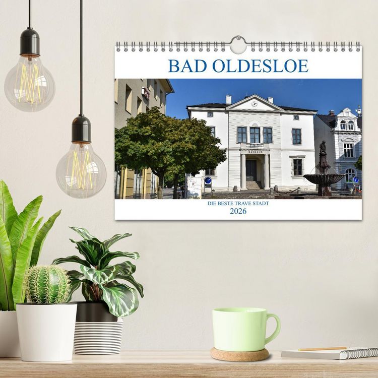 Produktbild: Bad Oldesloe 2026 (Wandkalender 2026 DIN A4 quer), CALVENDO Monatskalender
