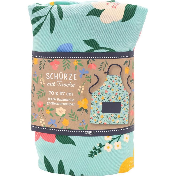 Produktbild: GRUSS & CO 47729 Schürze Motiv "Garten"
