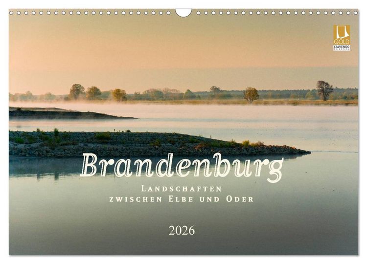Produktbild: Brandenburg - Landschaften zwischen Elbe und Oder (Wandkalender 2026 DIN A3 quer), CALVENDO Monatskalender