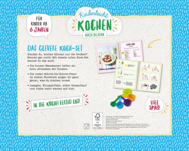 Produktbild: Kinderleicht kochen nach Bildern. Das clevere Koch-Set f&uuml;r Kinder ab 6 Jahren
